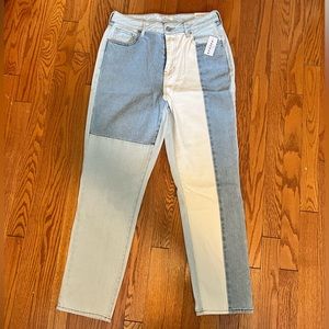 PacSun multicolored mom jeans